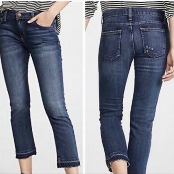 Current/Elliott Mid Rise Straight Jean - Picture 8 of 8